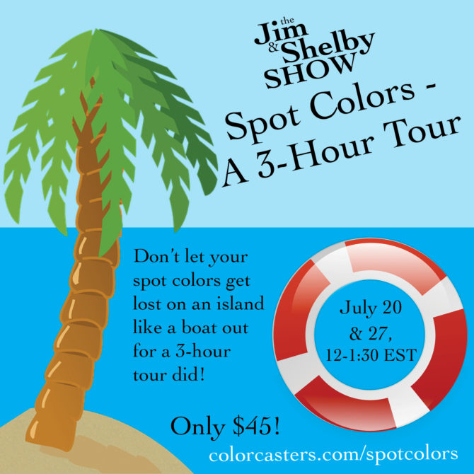 Image of Spot Colors Island Graphic