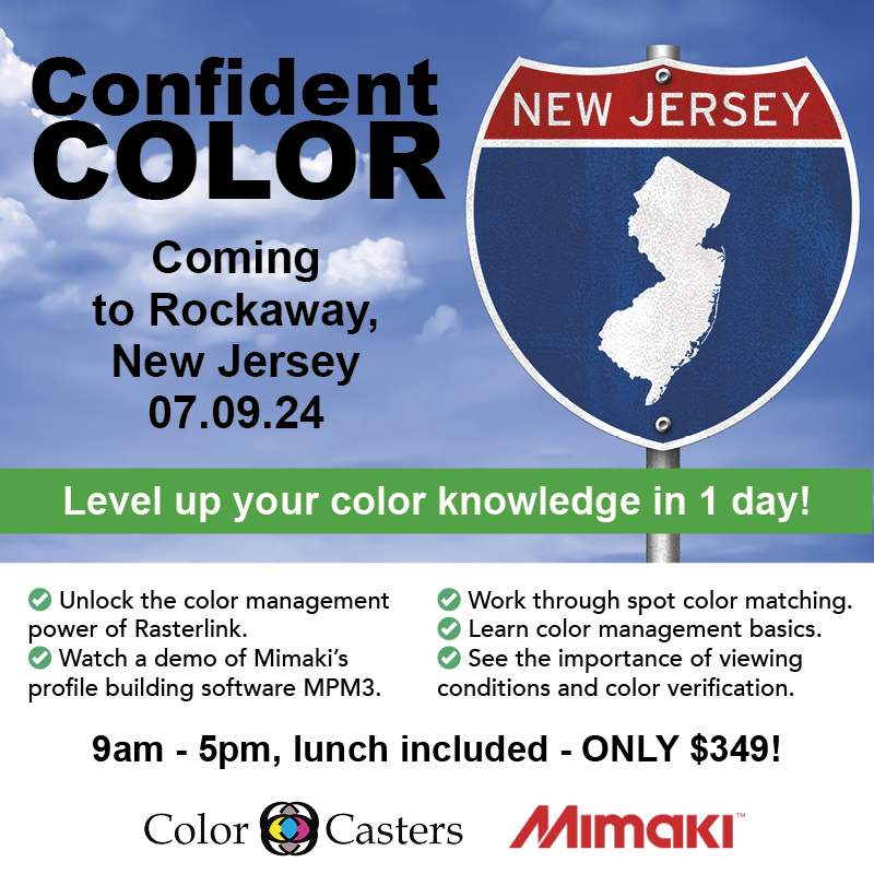 Image of Mimaki Confident Color Workshop Milwaukee May 14